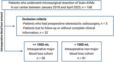 Predicting intraoperative major blood loss in microsurgery for brain arteriovenous malformations